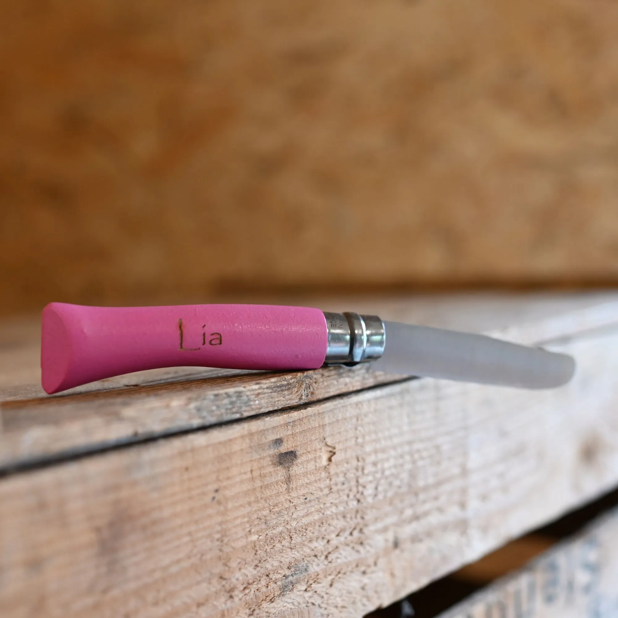 Kindertaschenmesser Opinel mit Wunschnamen in verschiedenen Farben