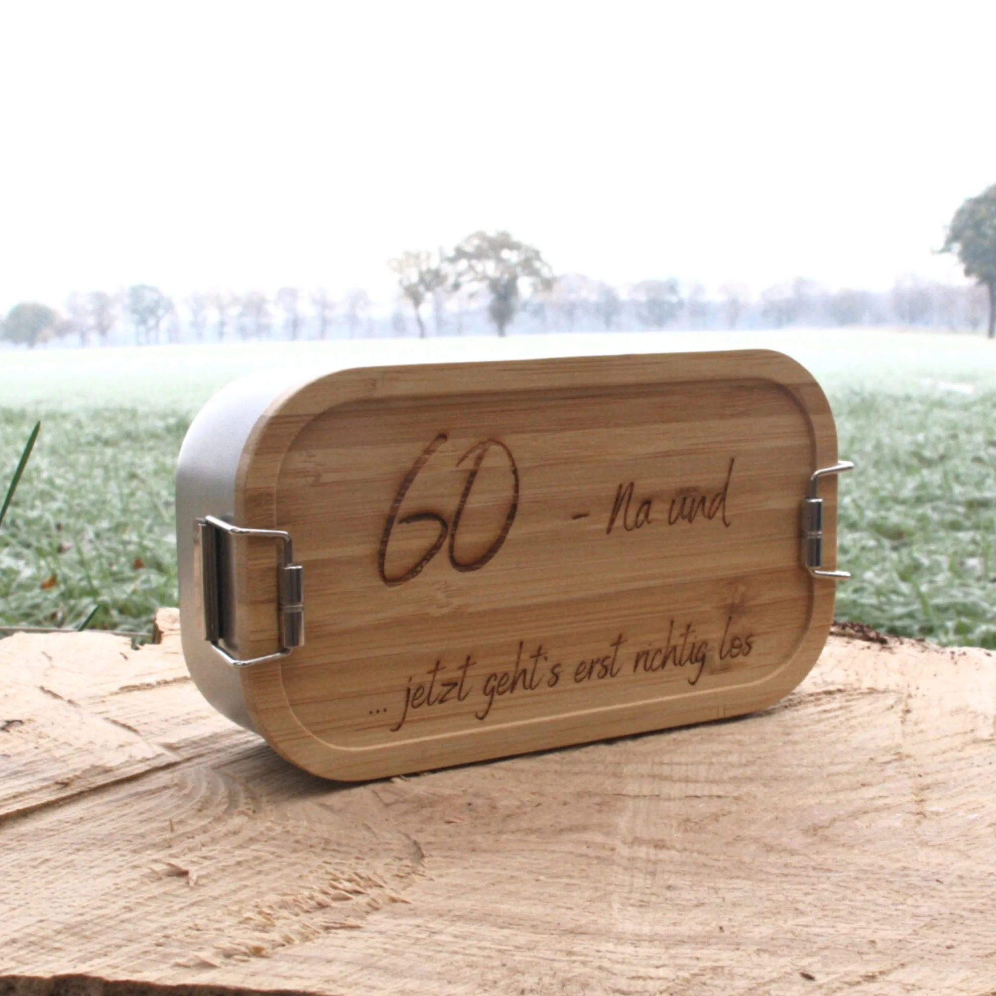 Premium Lunchbox zum Geburtstag mit Spruch