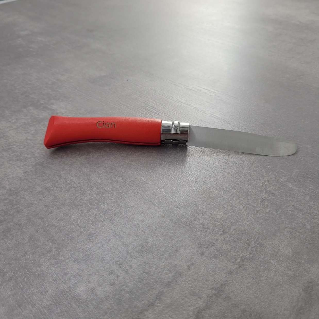 Kindertaschenmesser Opinel mit Wunschnamen in verschiedenen Farben