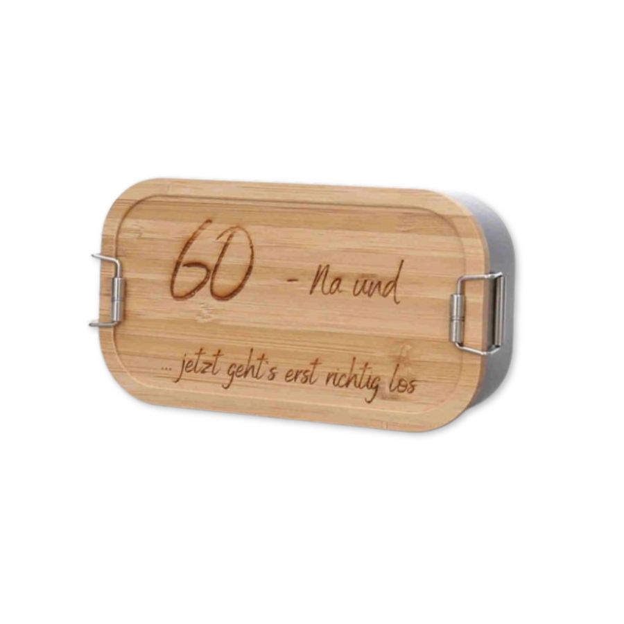 Premium Lunchbox zum Geburtstag mit Spruch Zubehor