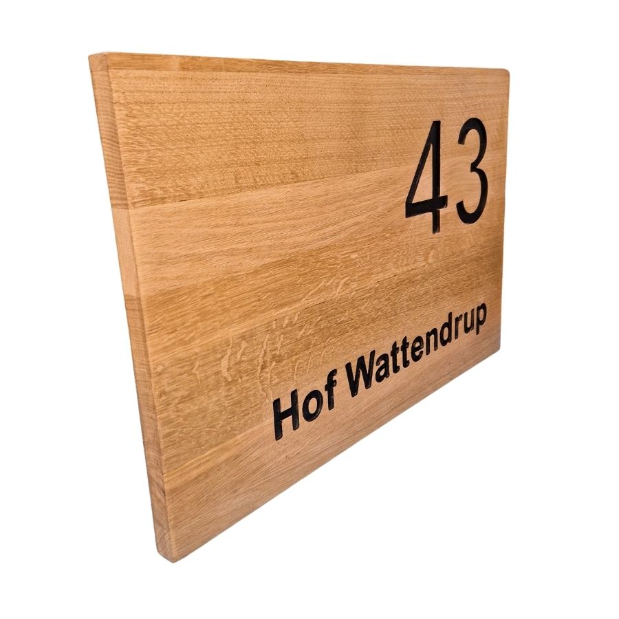 Holz, Briefkasten