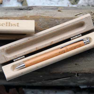 Nachhaltige Stifte, Kugelschreiber, Bleistifte, Füller