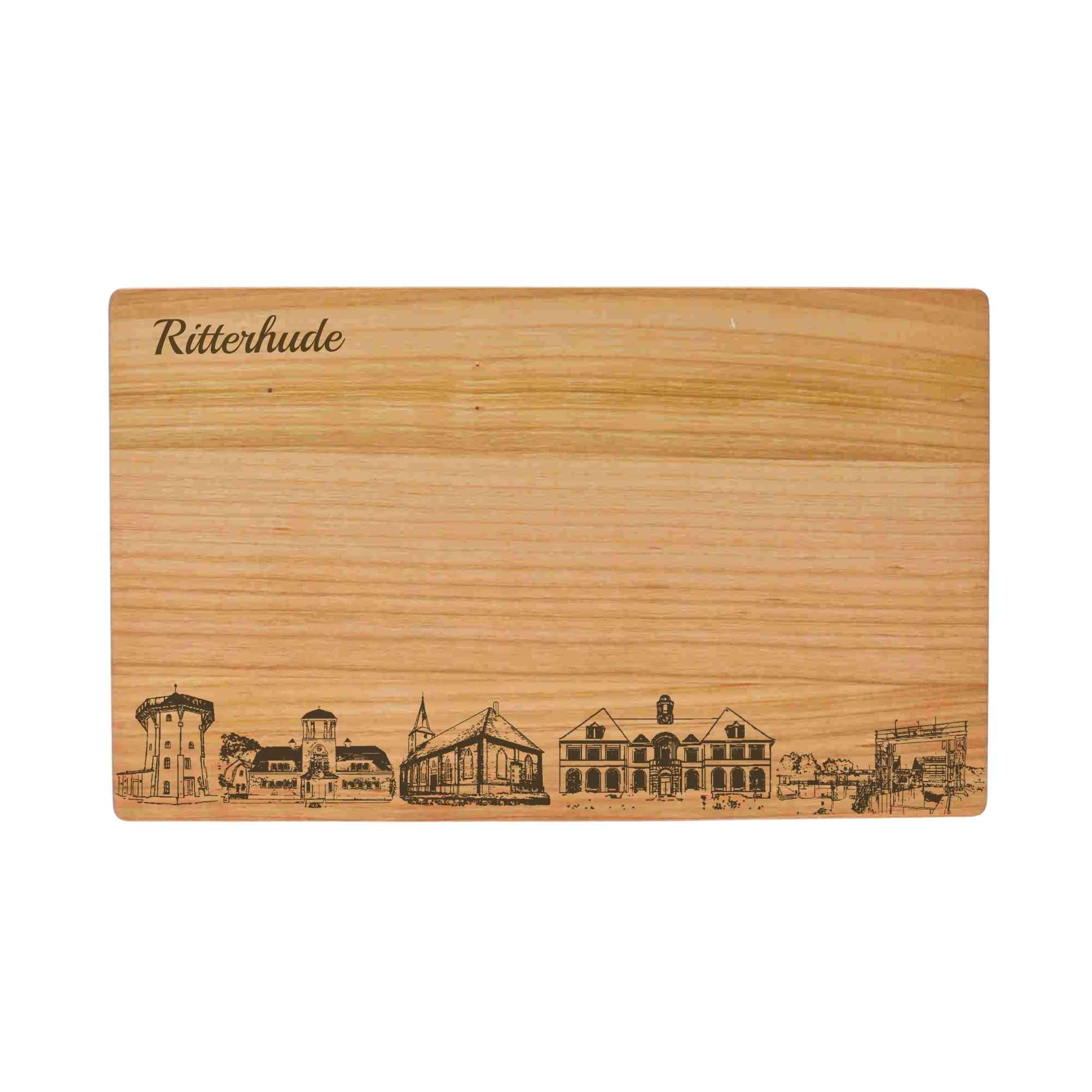 Ritterhude Schneidebrett Skyline