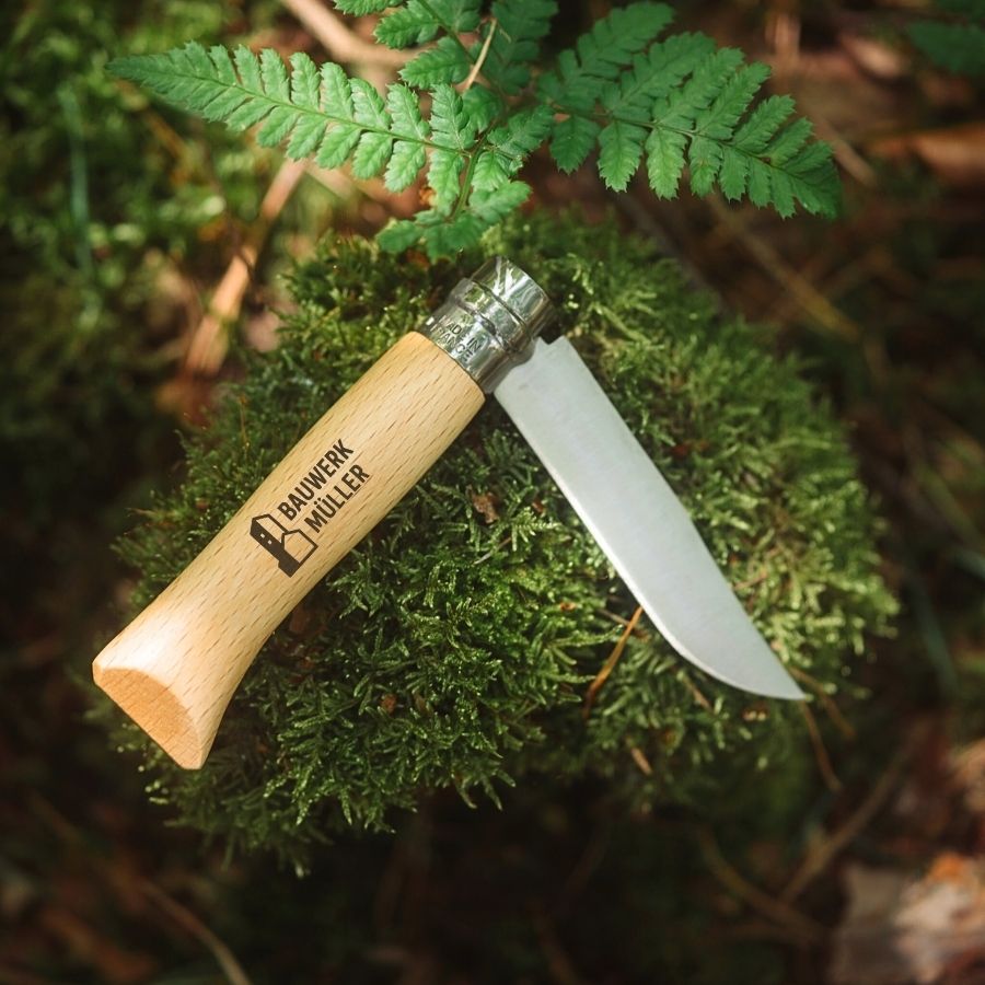 Opinel Taschenmesser mit Gravur Logo