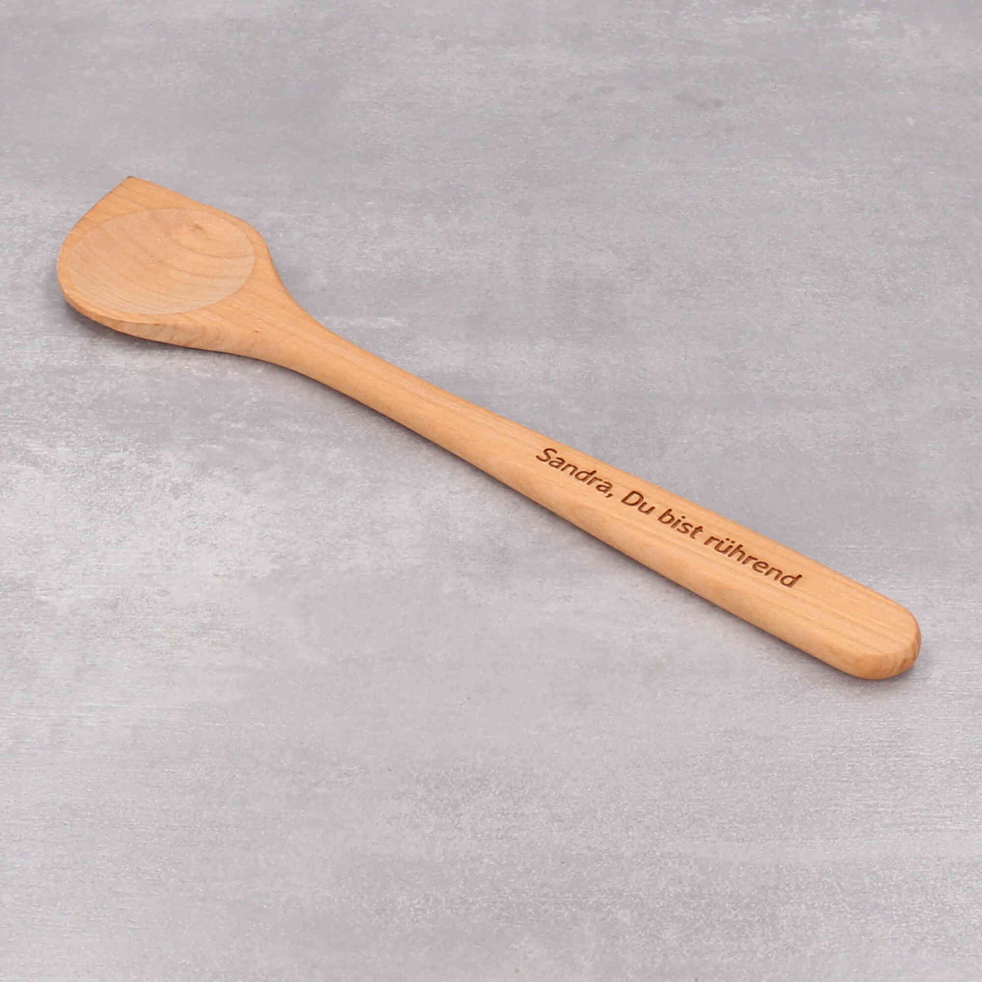 Kochlöffel aus Kirschholz 30cm individuell graviert