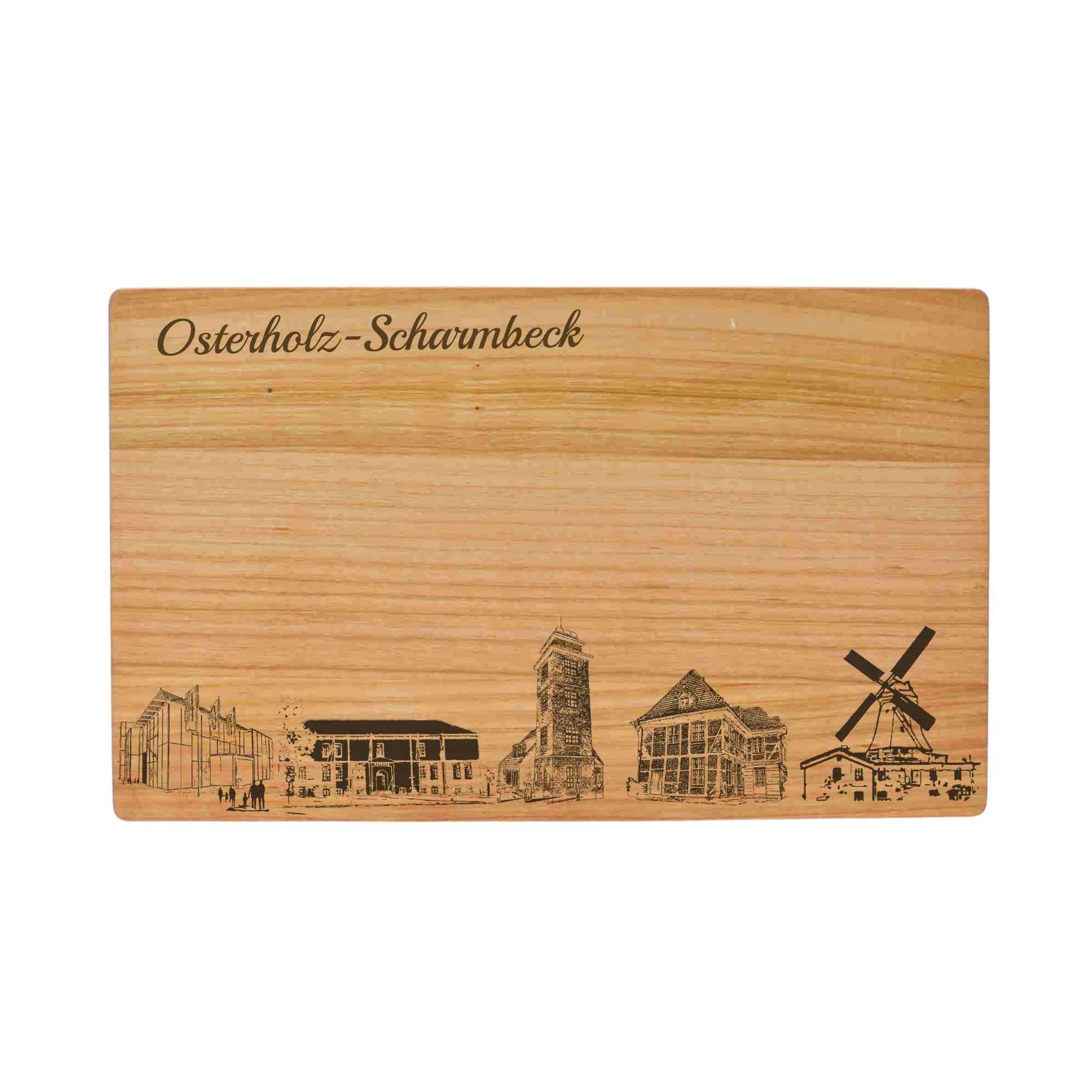 Osterholz-Scharmbeck Schneidebrett Skyline