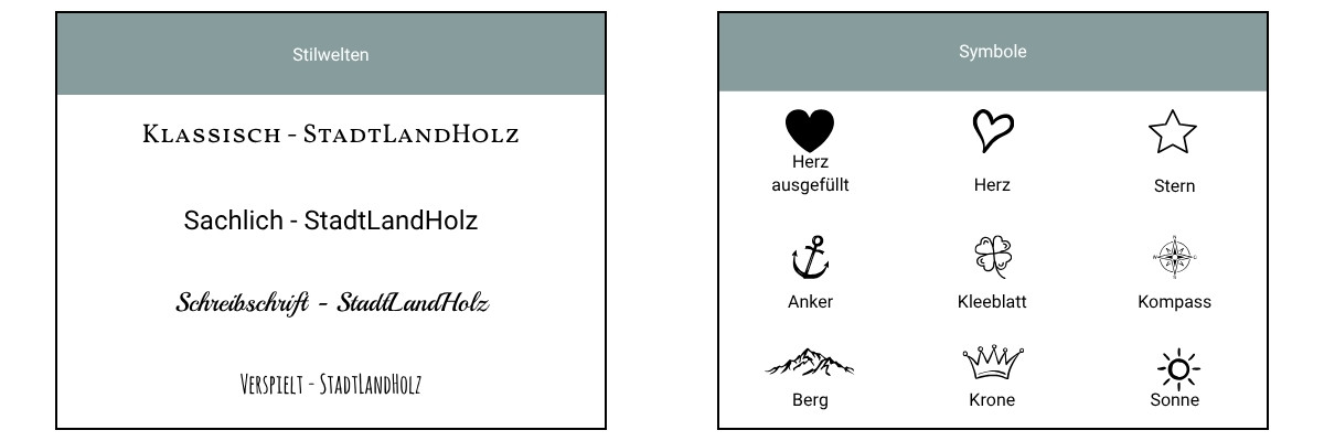 Personalisierung