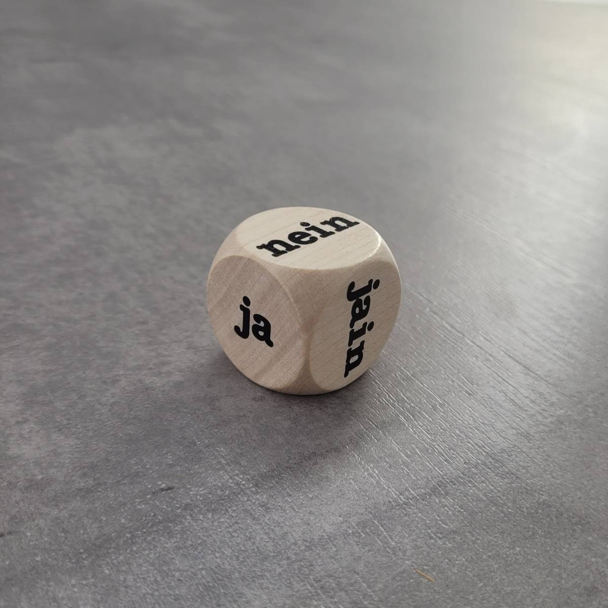 Würfel Ja / Nein / Jain