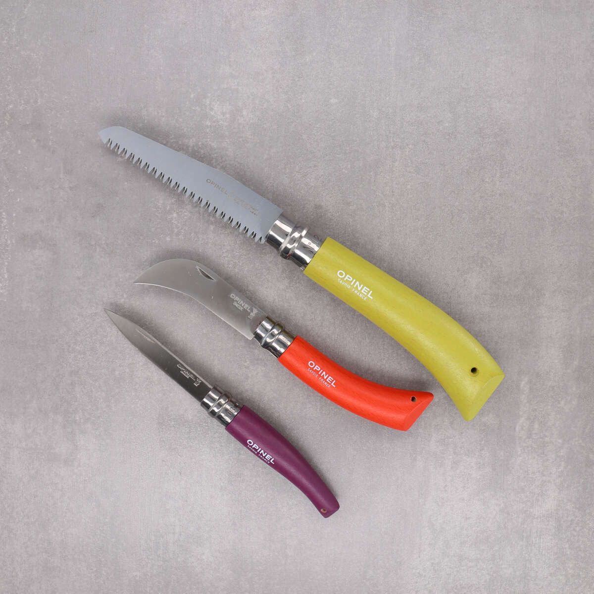 Opinel Gartenset Messer und Säge