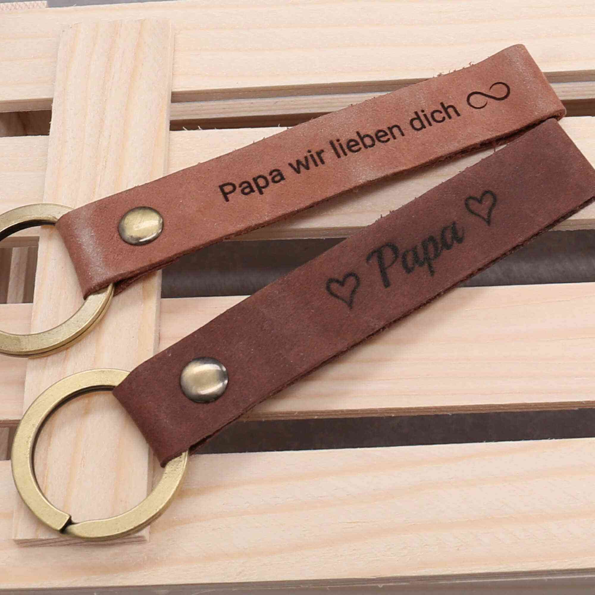 Personalisierter Schlüsselanhänger als individuelle Geschenkidee
