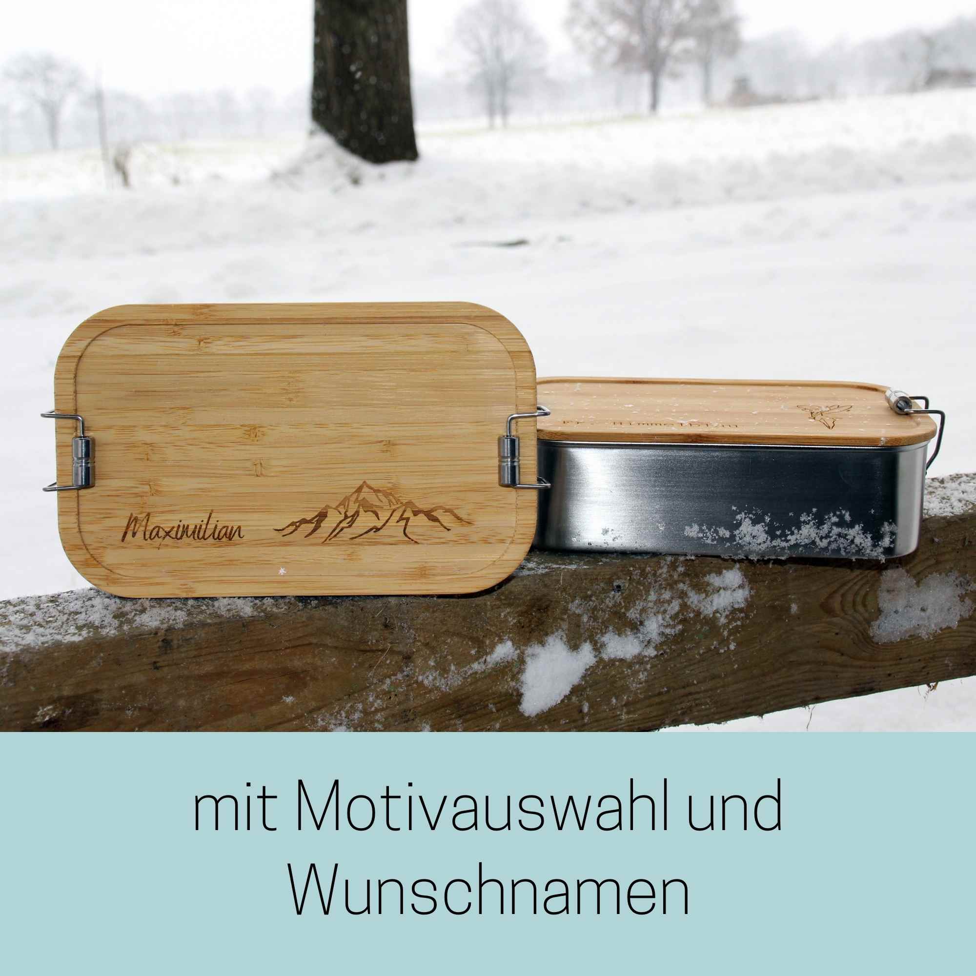 Brotdose personalisiert mit Motiv und Namen