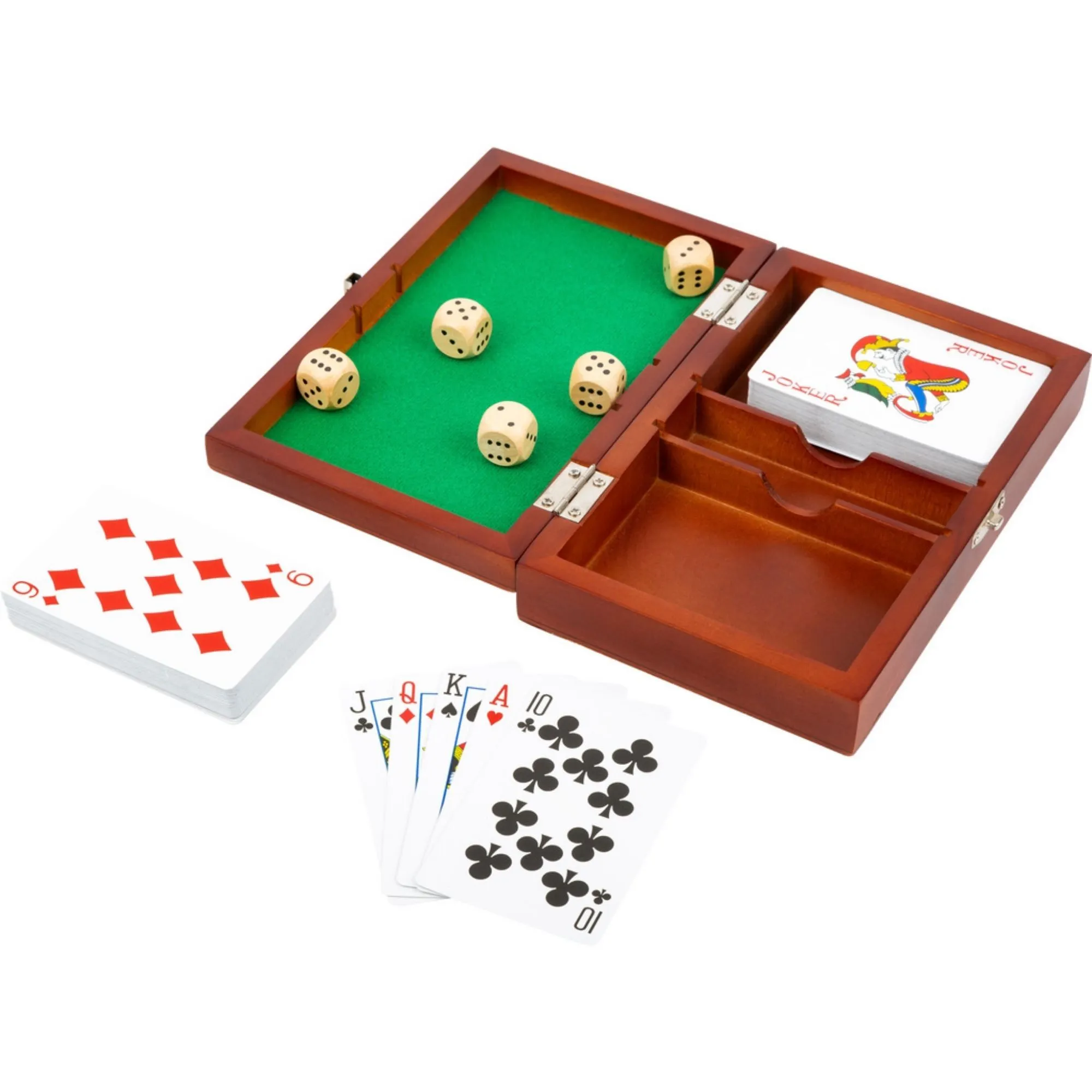 Spielkarten Set mit Gravur