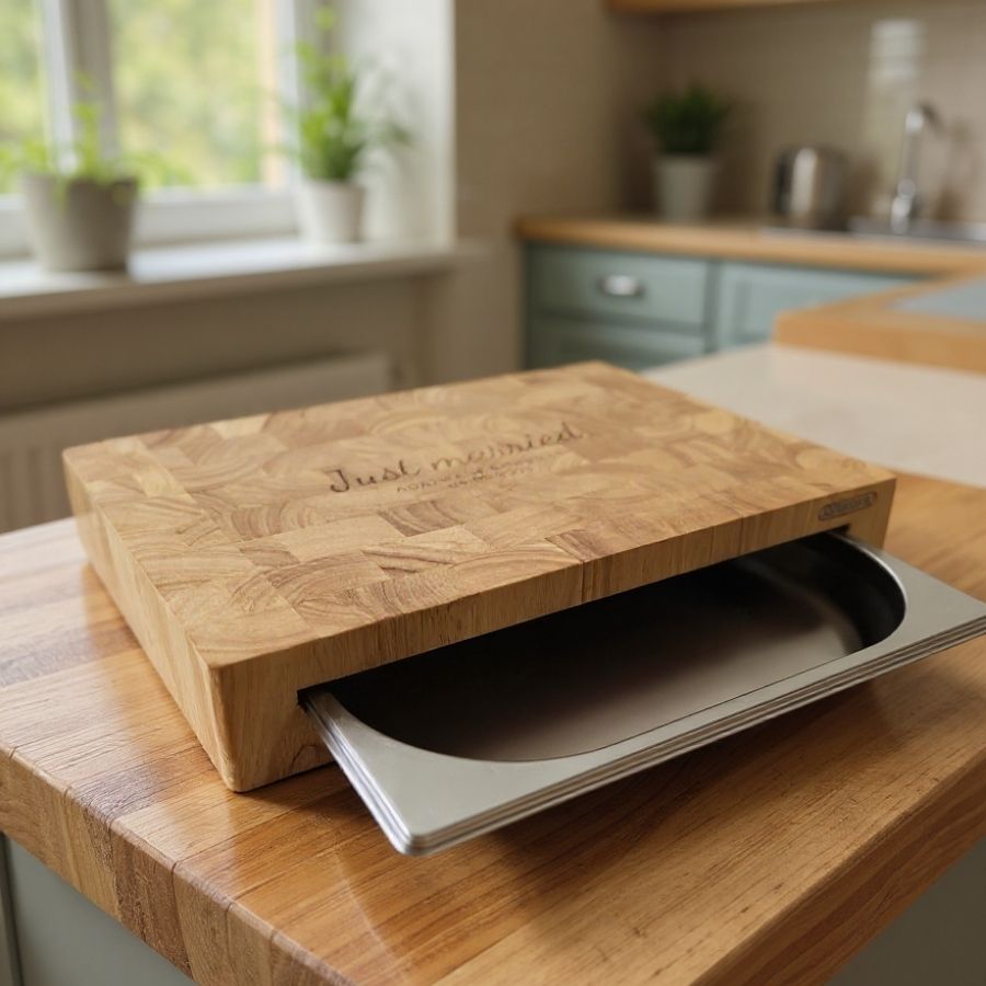 Tabelle, Holz, Hartholz, Gebeiztes Holz, Schneidbrett