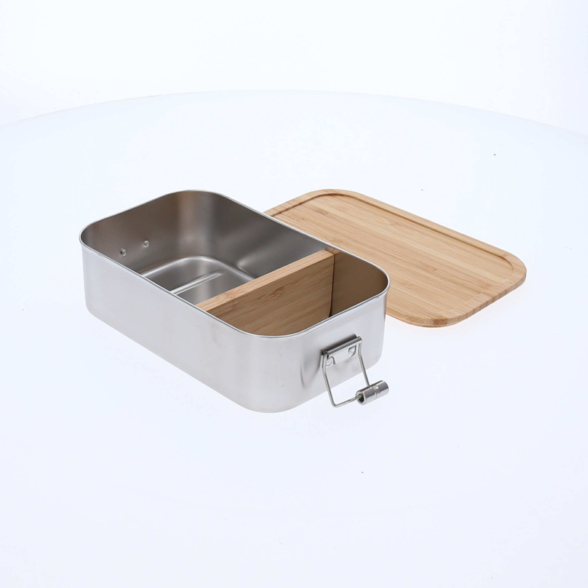 Brotdose mit Unterteilung Lunchbox mit 1 Trennwand