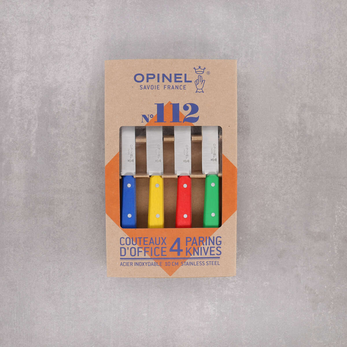 Opinel Küchenmesser No 112 4er Set